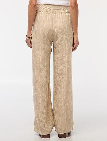 Pantalón de maternidad ancho a rayas