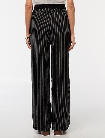 Pantalón de maternidad ancho a rayas