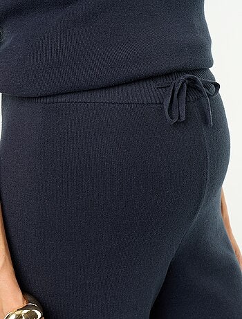 Pantalón de maternidad ancho de punto