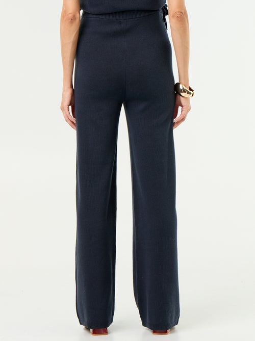 Pantalón de maternidad ancho de punto - Kiabi Pantalón de maternidad ancho de punto - Kiabi