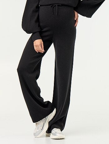 Pantalón de maternidad ancho de punto