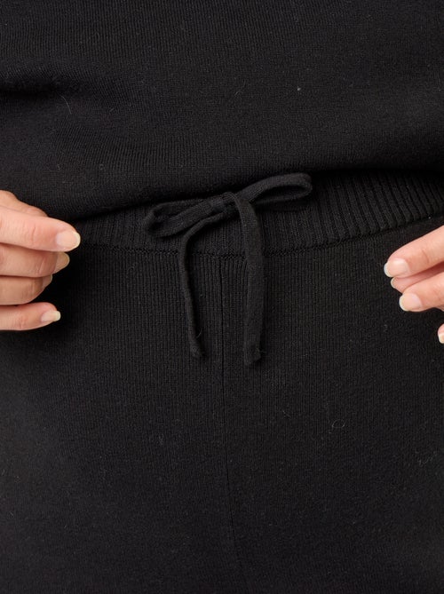 Pantalón de maternidad ancho de punto - Kiabi Pantalón de maternidad ancho de punto - Kiabi