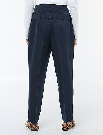 Pantalón de maternidad ancho en punto Milano