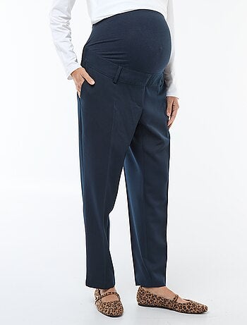 Pantalón de maternidad ancho en punto Milano