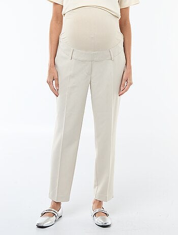 Pantalón de maternidad ancho en punto Milano