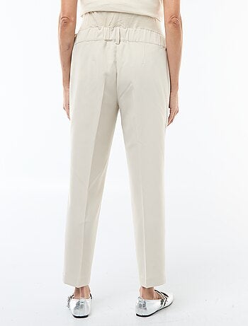 Pantalón de maternidad ancho en punto Milano