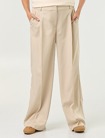 Pantalón de maternidad con pinzas