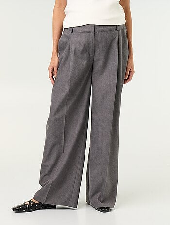 Pantalón de maternidad con pinzas