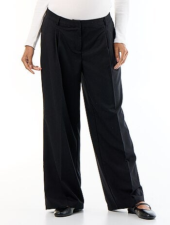 Pantalón de maternidad con pinzas