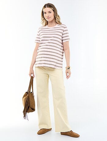 Pantalón de maternidad wide leg