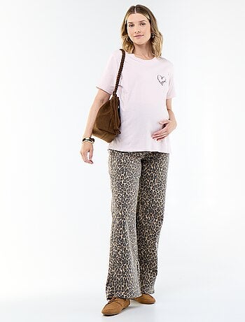 Pantalón de maternidad wide leg