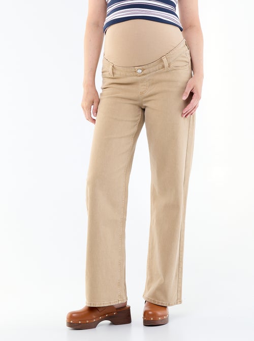 Pantalón de maternidad wide leg - Kiabi