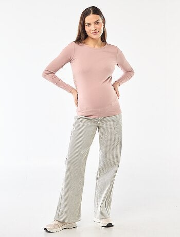 Pantalón de maternidad wide leg