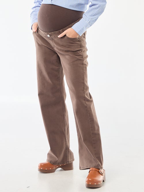 Pantalón de maternidad wide leg - Kiabi
