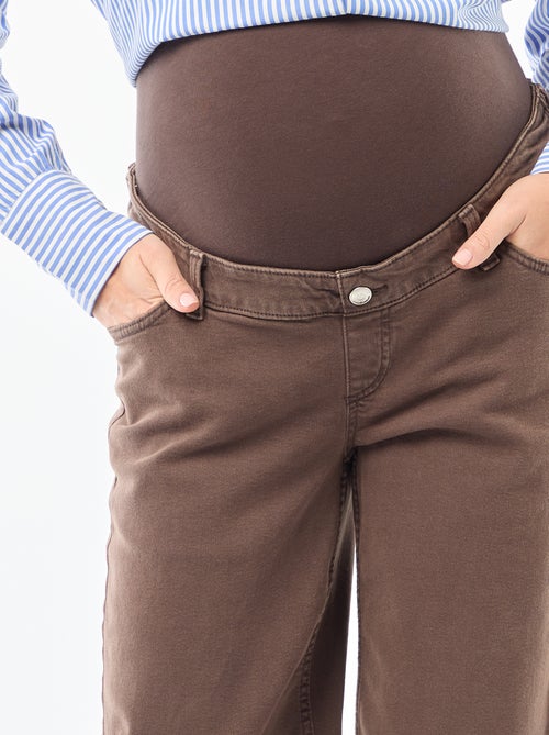 Pantalón de maternidad wide leg - Kiabi