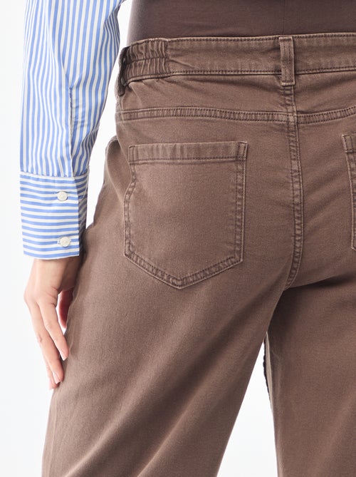 Pantalón de maternidad wide leg - Kiabi