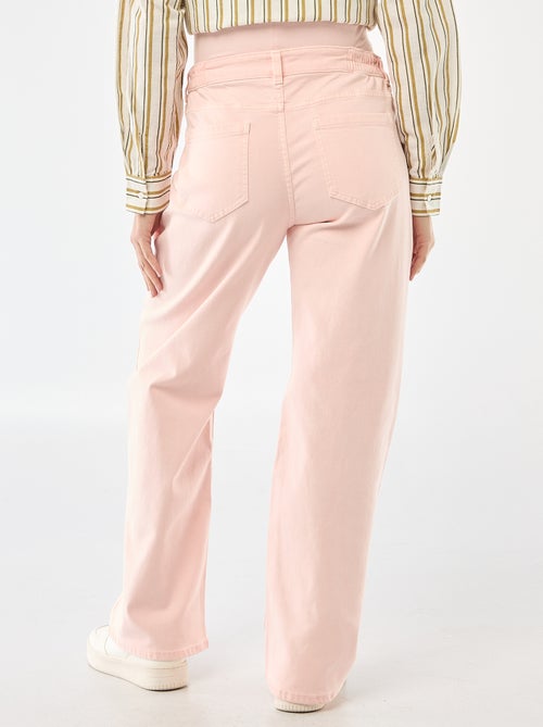 Pantalón de maternidad wide leg - Kiabi