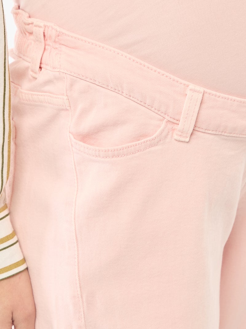Pantalón de maternidad wide leg Rosa - Kiabi