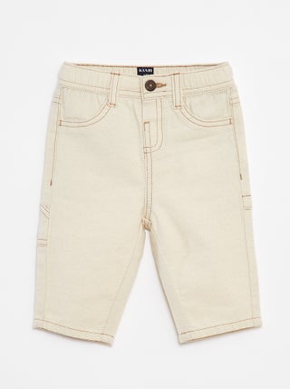 Pantalón de mezcla de lino