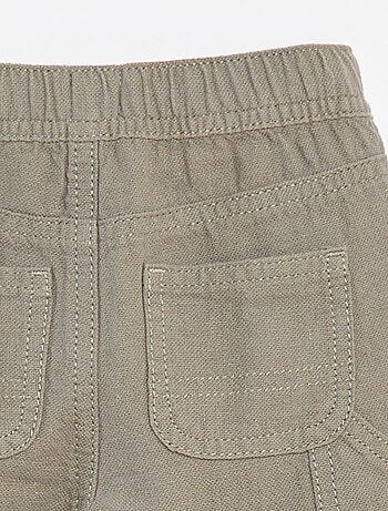 Pantalón de mezcla de lino