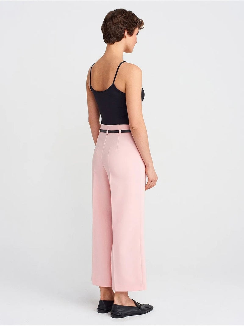 Pantalón de mujer dilvin Rosa almendra - Kiabi