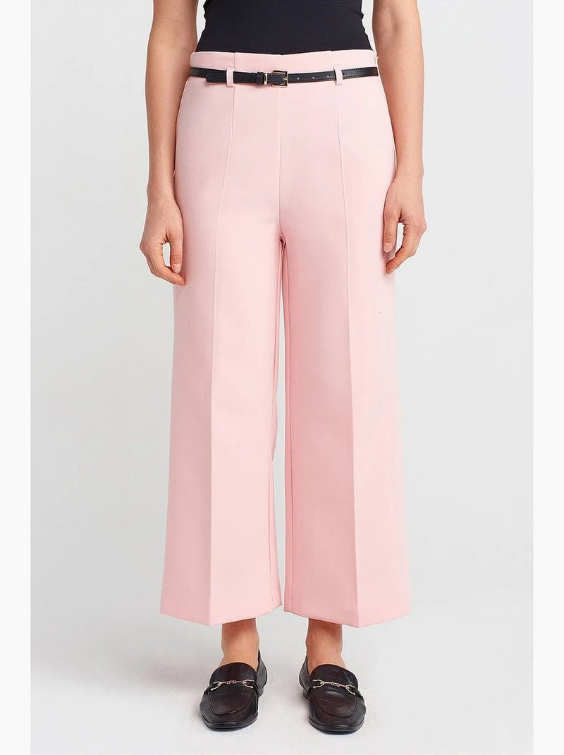 Pantalón de mujer dilvin Rosa almendra - Kiabi