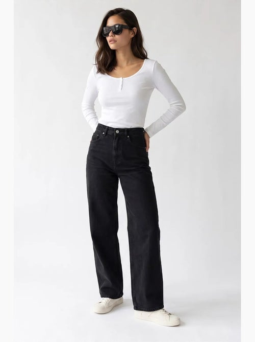 Pantalón de mujer recto mixray - Kiabi
