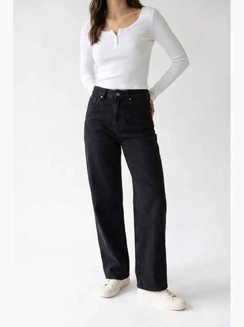 Pantalón de mujer recto mixray - Kiabi