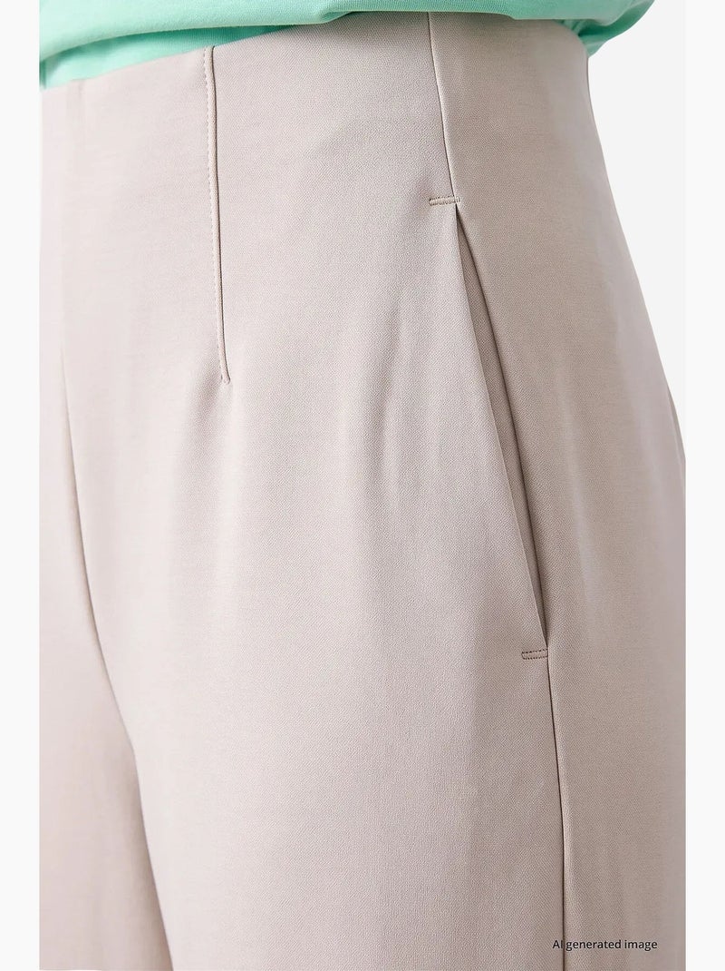 Pantalón de mujer recto tommy Arena - Kiabi