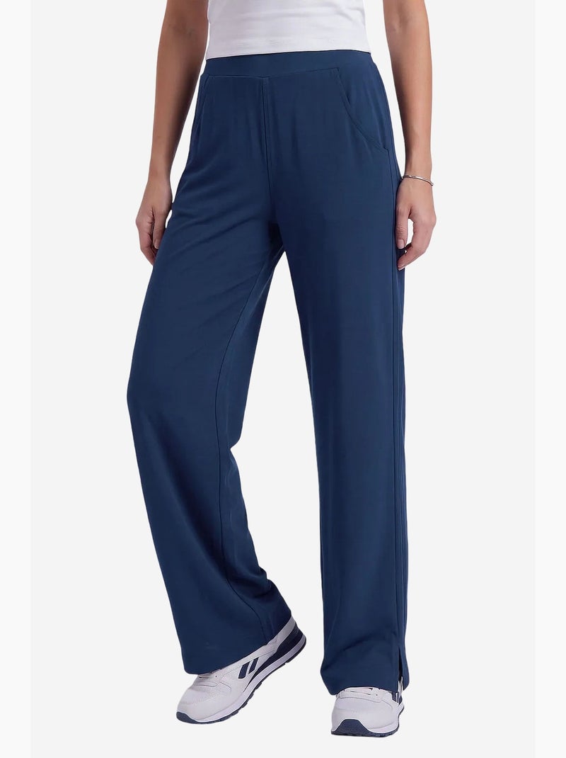 Pantalón de mujer sin cierre tommy Azul marino - Kiabi