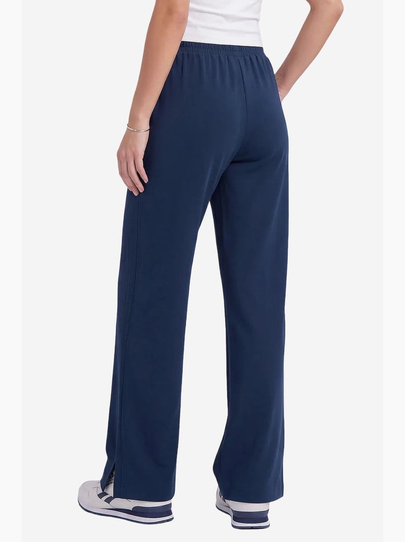 Pantalón de mujer sin cierre tommy Azul marino - Kiabi