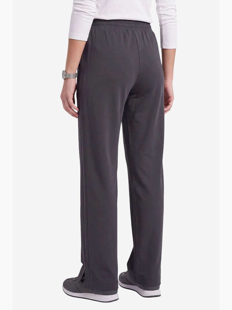 Pantalón de mujer sin cierre tommy Gris negro - Kiabi