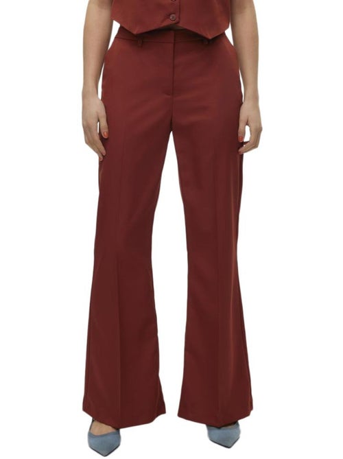 Pantalón de Mujer Vero Moda con Pinzas - Kiabi Pantalón de Mujer Vero Moda con Pinzas - Kiabi
