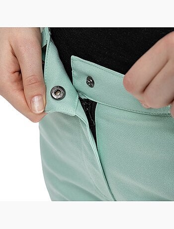 Pantalón de nieve hardshell mujer esquí y nieve mujer p2-w auburn