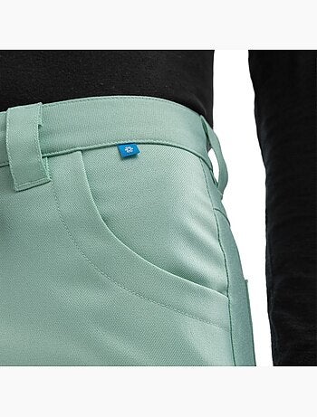 Pantalón de nieve hardshell mujer esquí y nieve mujer p2-w auburn