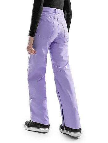 Pantalón de nieve hardshell mujer esquí y nieve mujer p2-w lyss