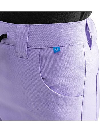 Pantalón de nieve hardshell mujer esquí y nieve mujer p2-w lyss