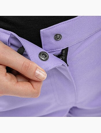 Pantalón de nieve hardshell mujer esquí y nieve mujer p2-w lyss