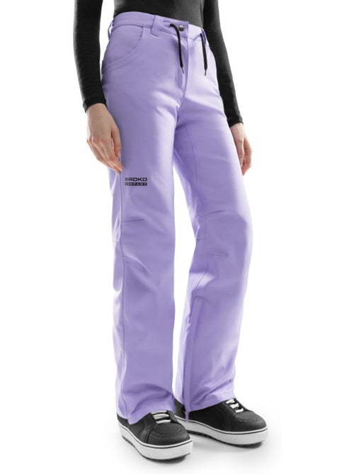 Pantalón de nieve hardshell mujer esquí y nieve mujer p2-w lyss - Kiabi Pantalón de nieve hardshell mujer esquí y nieve mujer p2-w lyss - Kiabi