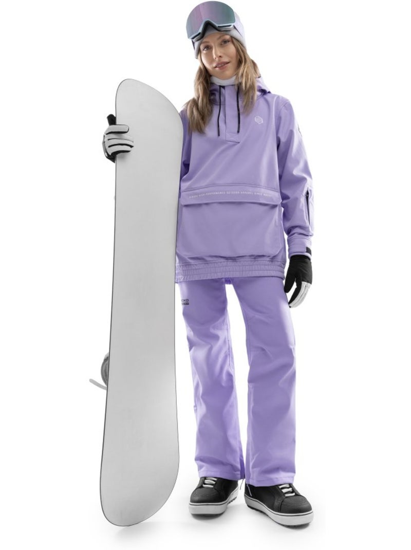 Pantalón de nieve hardshell mujer esquí y nieve mujer p2-w lyss Violeta - Kiabi