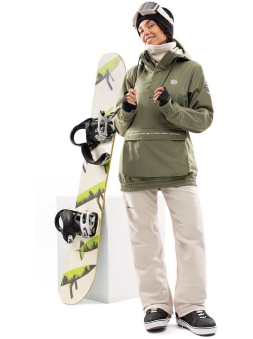 Pantalón de nieve hardshell mujer esquí y nieve mujer p2-w naeba - Kiabi