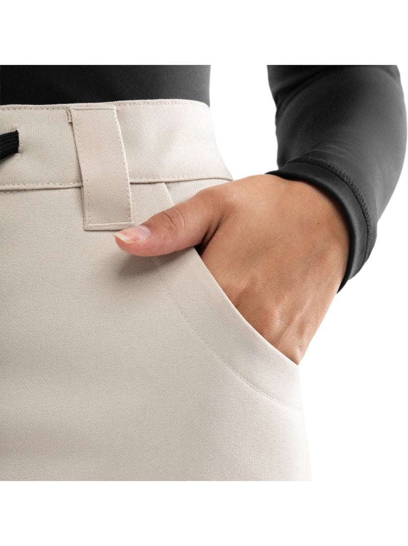 Pantalón de nieve hardshell mujer esquí y nieve mujer p2-w naeba Beige - Kiabi