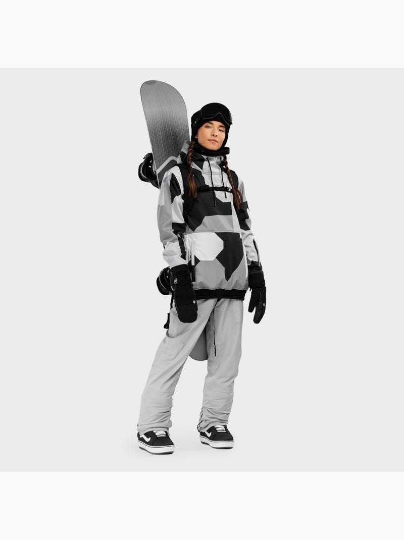 Pantalón de nieve mujer esquí y nieve mujer p1 kailash-w Blanco Gris - Kiabi