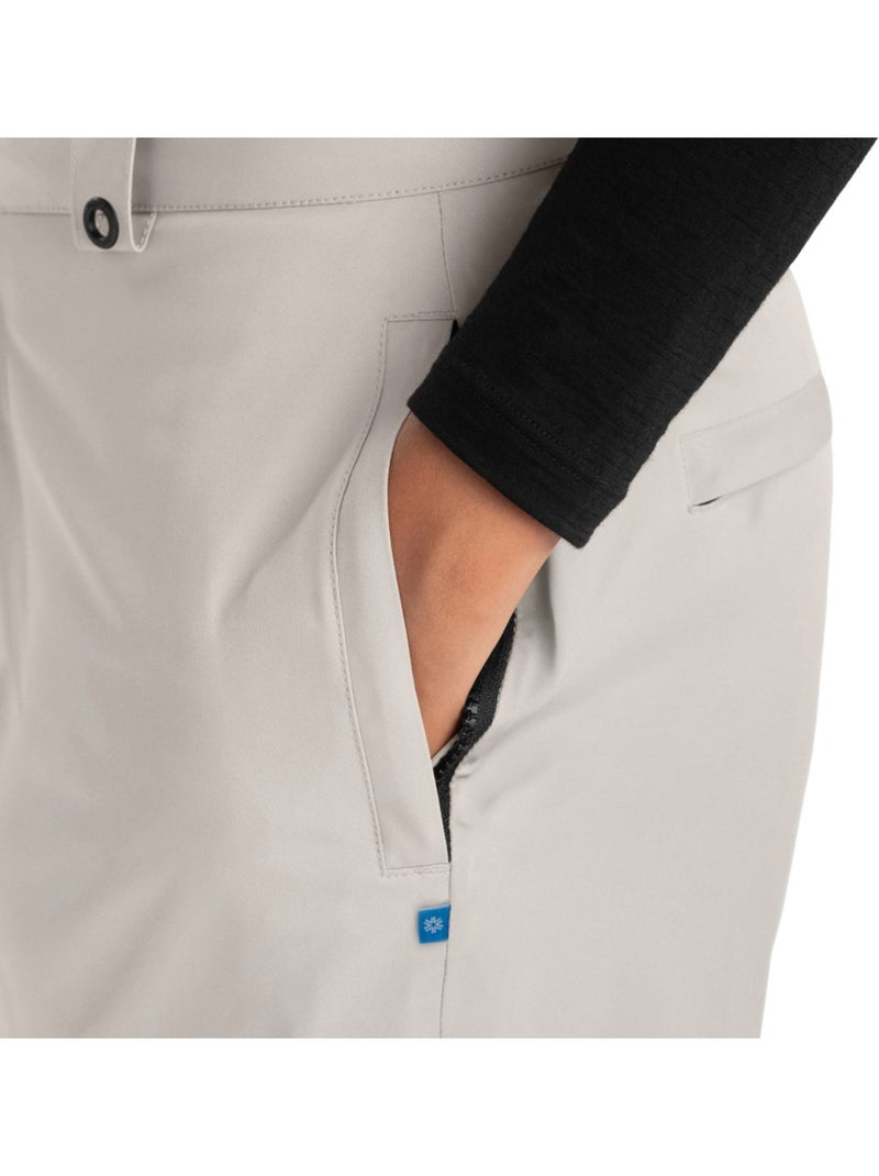 Pantalón de nieve mujer esquí y nieve mujer p1-w groot Beige - Kiabi