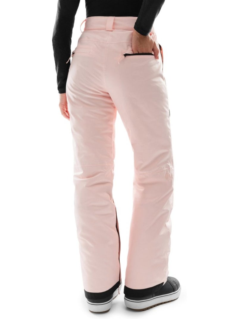 Pantalón de nieve mujer esquí y nieve mujer p1-w pilat Rosa - Kiabi