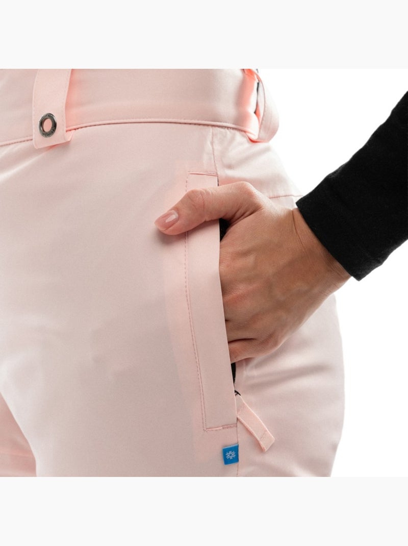 Pantalón de nieve mujer esquí y nieve mujer p1-w pilat Rosa - Kiabi