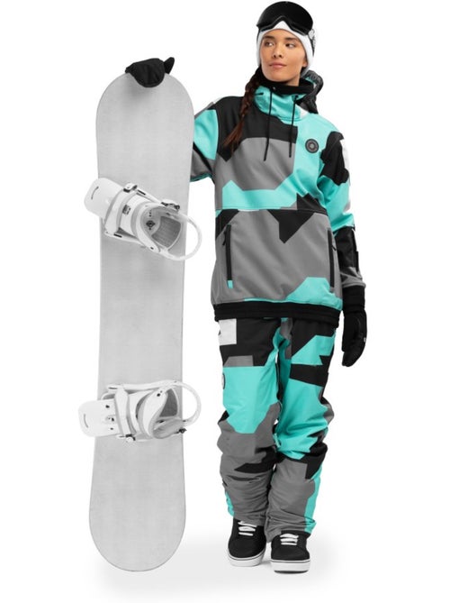 Pantalón de nieve mujer esquí y nieve mujer p1-w sleet - Kiabi Pantalón de nieve mujer esquí y nieve mujer p1-w sleet - Kiabi