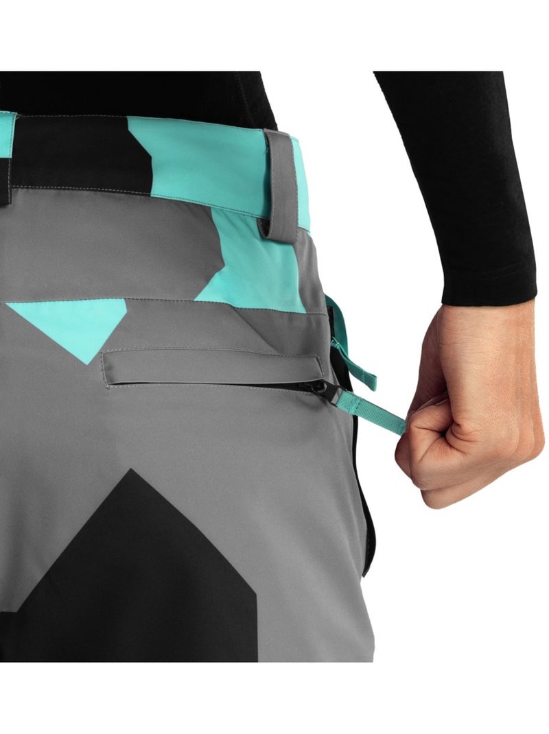 Pantalón de nieve mujer esquí y nieve mujer p1-w sleet Turquesa - Kiabi