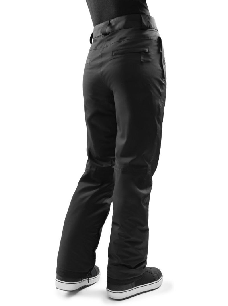 Pantalón de nieve mujer esquí y nieve mujer p1-w vader Negro - Kiabi