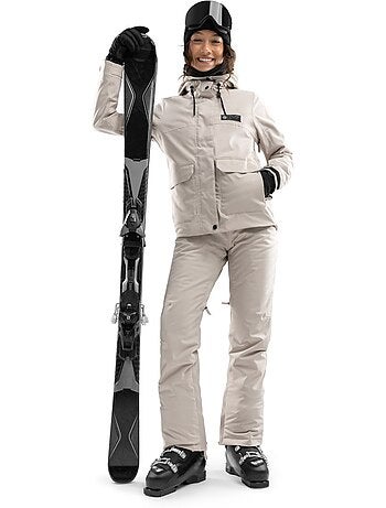 Pantalón de nieve premium de mujer esquí y nieve mujer srx nival